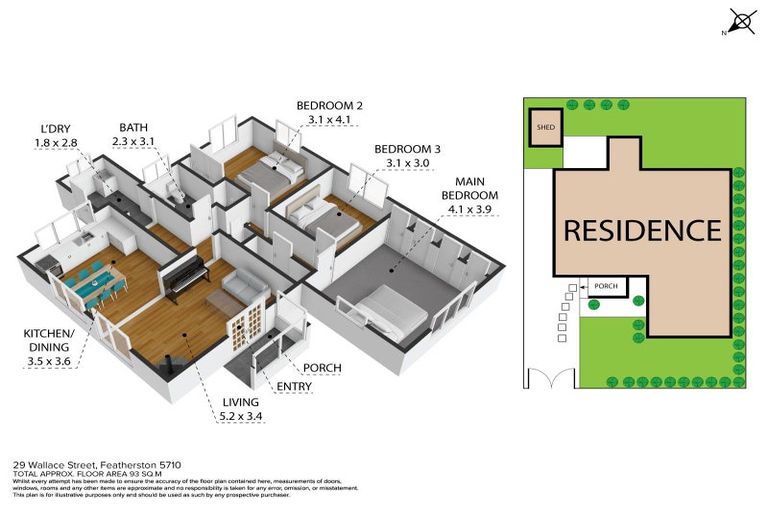 Photo of property in 29 Wallace Street, Featherston, 5710