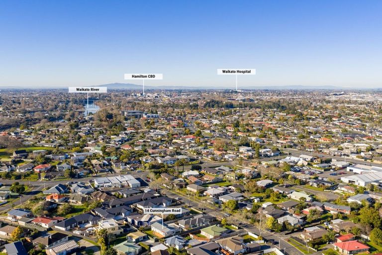 Photo of property in 14 Cunningham Road, Beerescourt, Hamilton, 3200