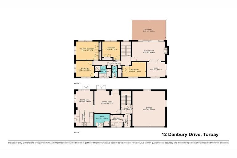 Photo of property in 12 Danbury Drive, Torbay, Auckland, 0630