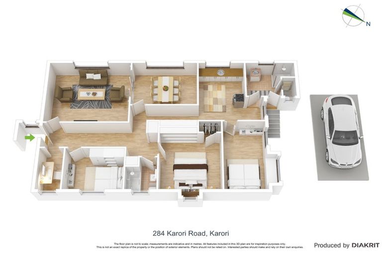 Photo of property in 284 Karori Road, Karori, Wellington, 6012