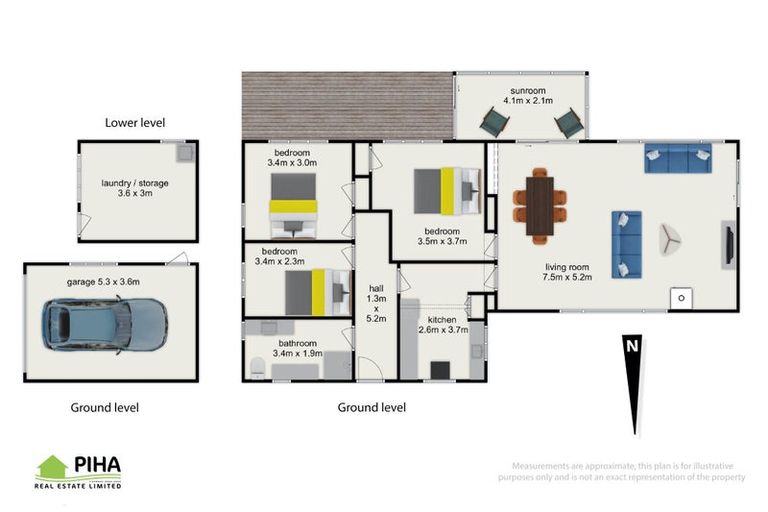 Photo of property in 14 Garden Road, Piha, 0772