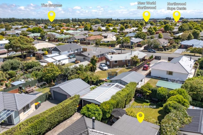 Photo of property in 107 Lowry Avenue, Redwood, Christchurch, 8051