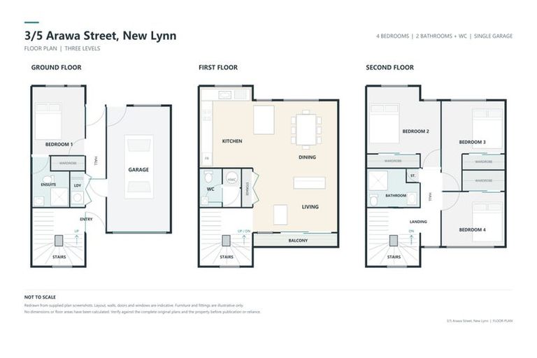 Photo of property in 3/5 Arawa Street, New Lynn, Auckland, 0600