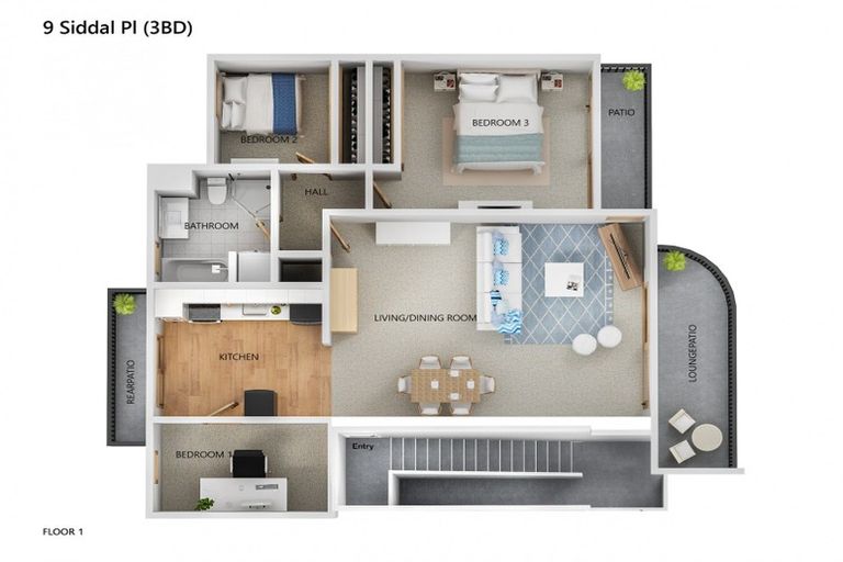 Photo of property in 9 Siddal Place, Richmond, Christchurch, 8013