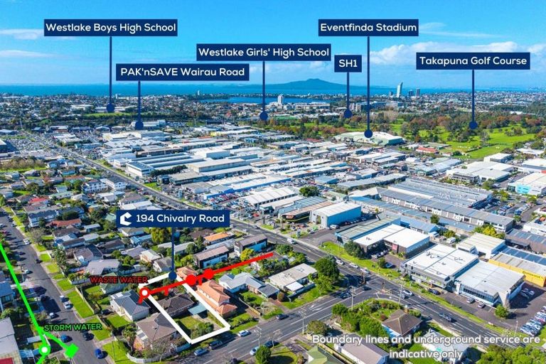Photo of property in 194 Chivalry Road, Glenfield, Auckland, 0629
