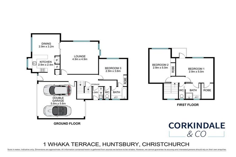 Photo of property in 1 Whaka Terrace, Huntsbury, Christchurch, 8022