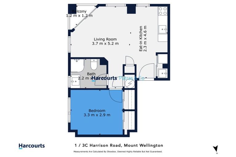Photo of property in Ellerslie Court, 1/3c Harrison Road, Mount Wellington, Auckland, 1060