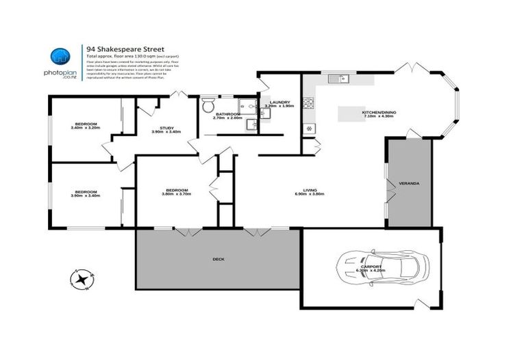 Photo of property in 94 Shakespeare Street, Leamington, Cambridge, 3432