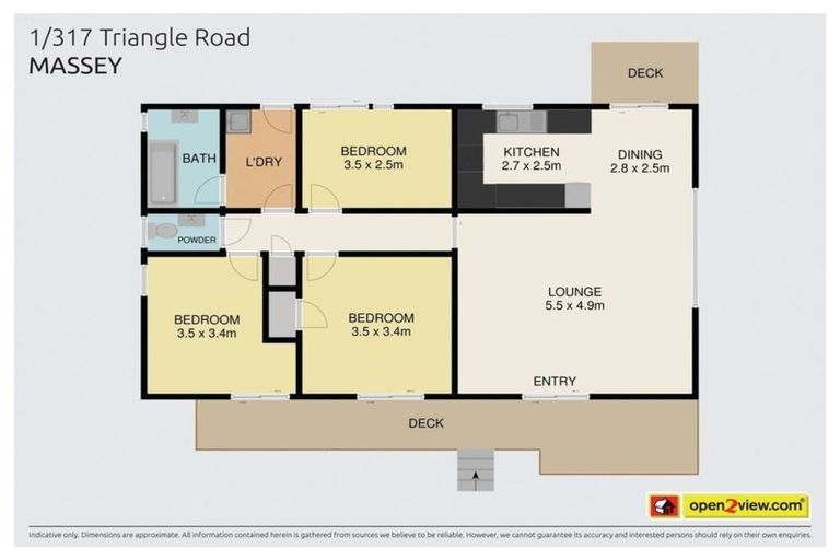 Photo of property in 1/317 Triangle Road, Massey, Auckland, 0614