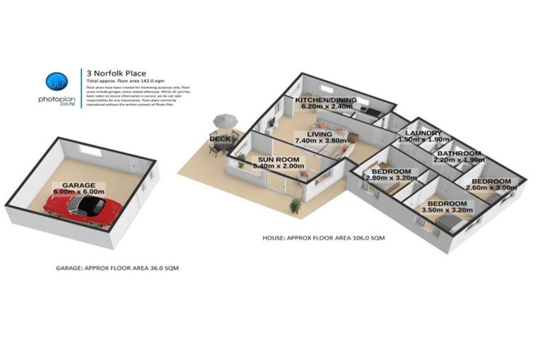 Photo of property in 3 Norfolk Place, Pukete, Hamilton, 3200