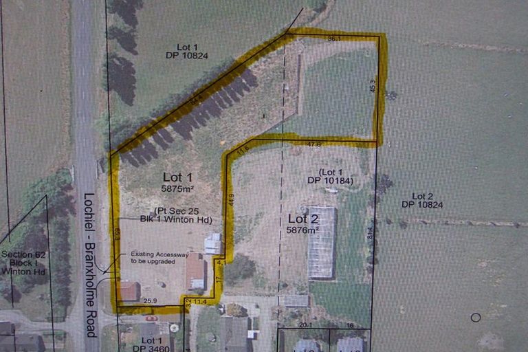 Photo of property in 77 Lochiel Branxholme Road, Lochiel, Winton, 9781