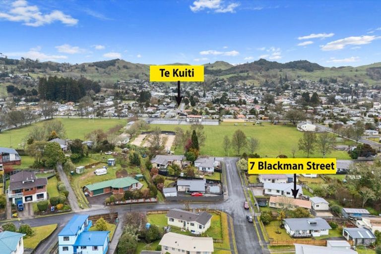 Photo of property in 7 Blackman Street, Te Kuiti, 3910