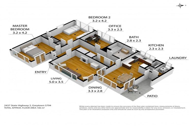 Photo of property in 2437 State Highway 2, Greytown, 5794