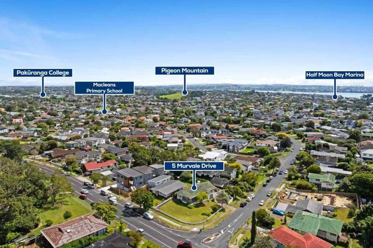 Photo of property in 5 Murvale Drive, Bucklands Beach, Auckland, 2014