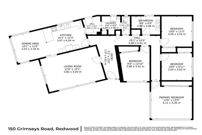 Photo of property in 150 Grimseys Road, Redwood, Christchurch, 8051