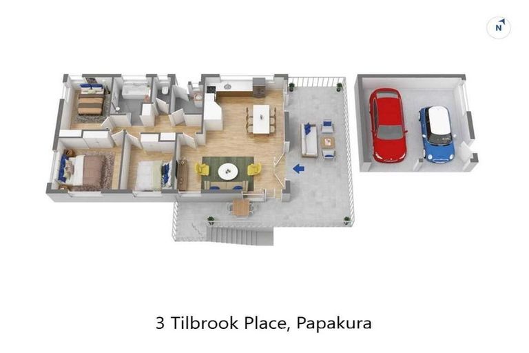 Photo of property in 3 Tilbrook Place, Papakura, 2110