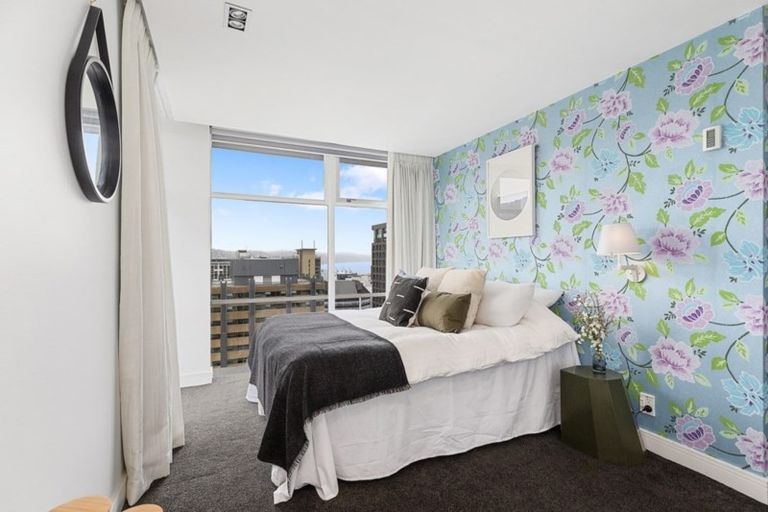Photo of property in Jellicoe Towers, 191 The Terrace, Wellington Central, Wellington, 6011