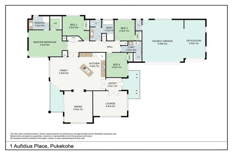 Photo of property in 1 Aufidius Place, Pukekohe, 2120