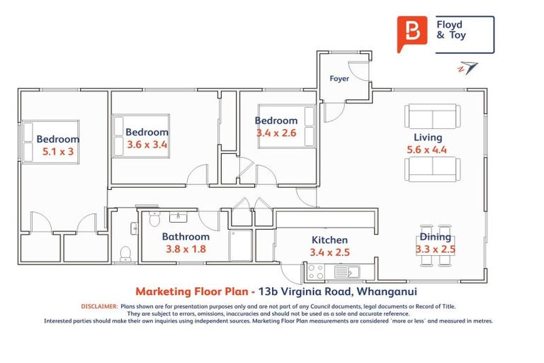 Photo of property in 13b Virginia Road, Saint Johns Hill, Whanganui, 4500