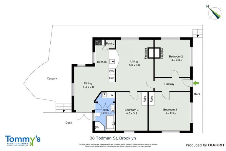 Photo of property in 38 Todman Street, Brooklyn, Wellington, 6021