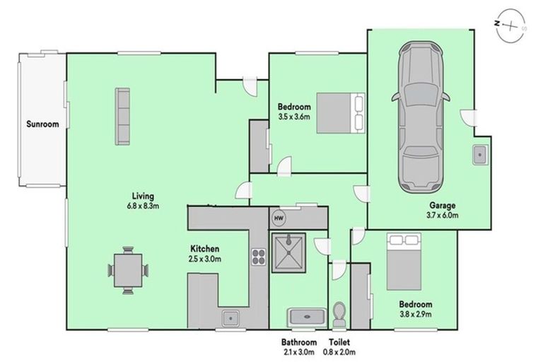 Photo of property in 1/87 Cook Street, Howick, Auckland, 2014