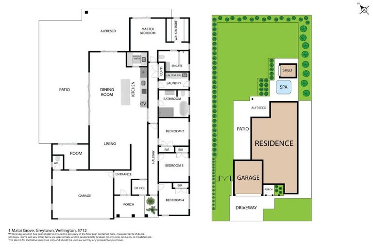 Photo of property in 1 Matai Grove, Greytown, 5712