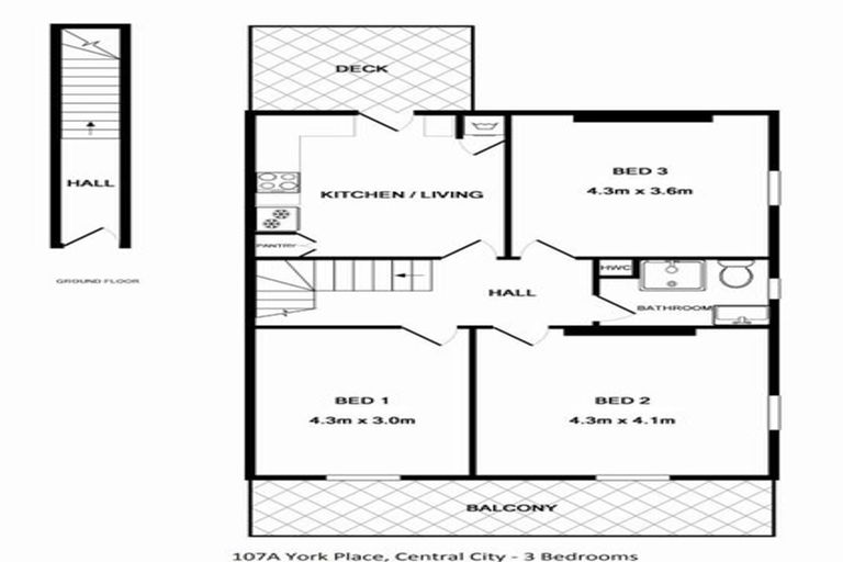Photo of property in 107 York Place, Dunedin Central, Dunedin, 9016