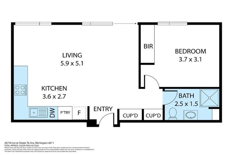 Photo of property in Republic2, 4k/10 Lorne Street, Te Aro, Wellington, 6011