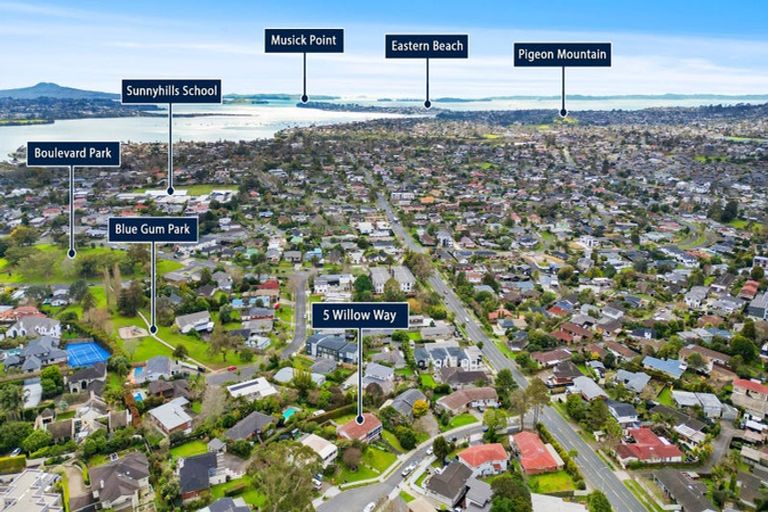 Photo of property in 5 Willow Way, Sunnyhills, Auckland, 2010