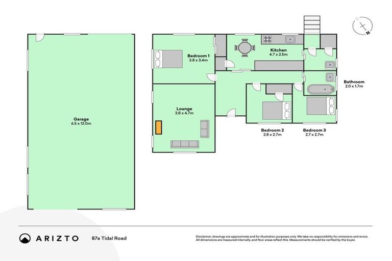 Photo of property in 87a Tidal Road, Mangere, Auckland, 2022