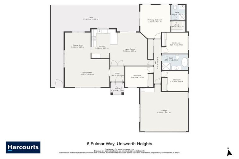 Photo of property in 6 Fulmar Way, Unsworth Heights, Auckland, 0632