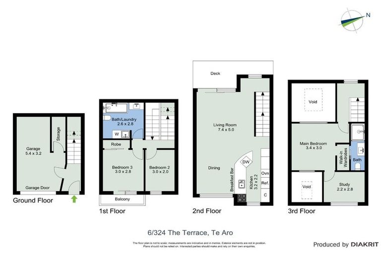 Photo of property in Fernhill Flats, 6/324 The Terrace, Te Aro, Wellington, 6011