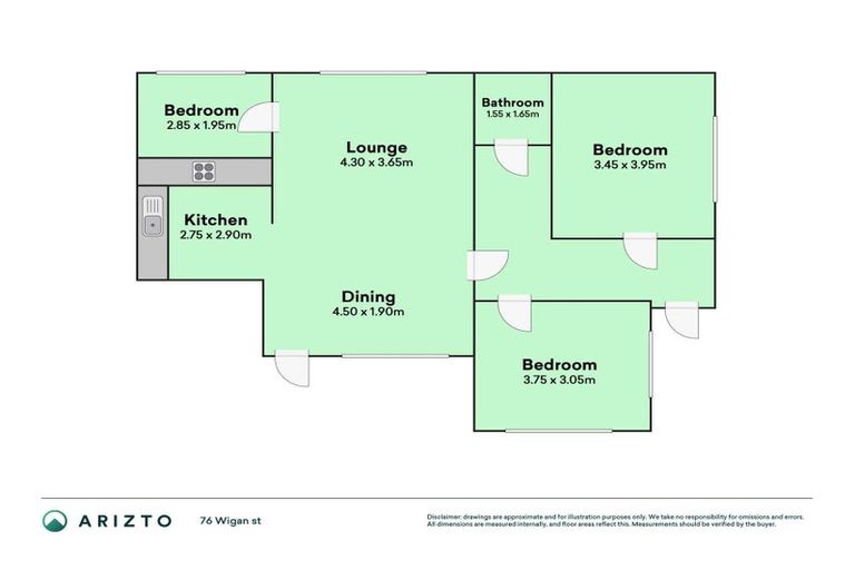 Photo of property in 76 Wigan Street, Gore, 9710