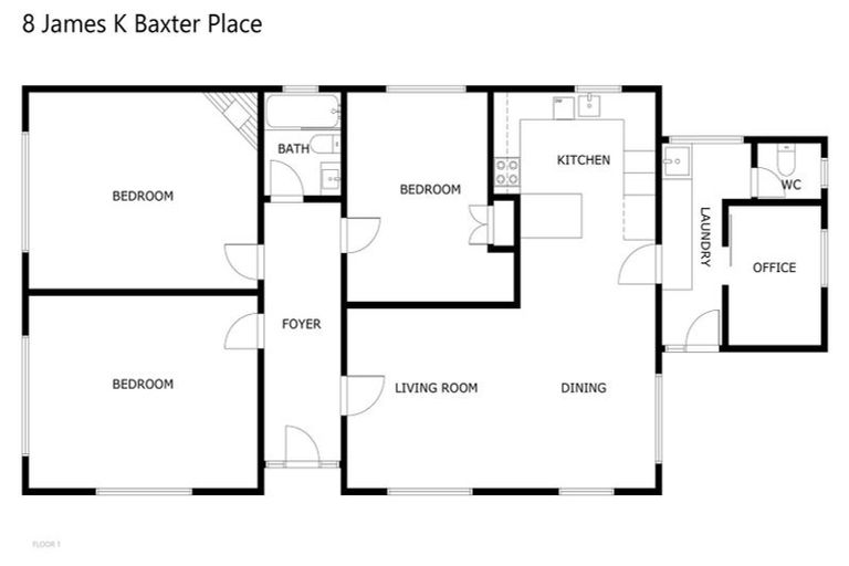 Photo of property in 8 James K Baxter Place, Addington, Christchurch, 8024