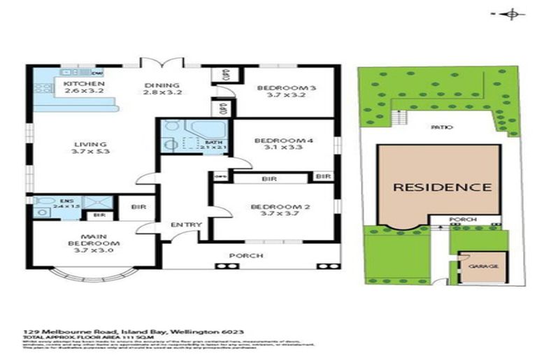 Photo of property in 129 Melbourne Road, Island Bay, Wellington, 6023