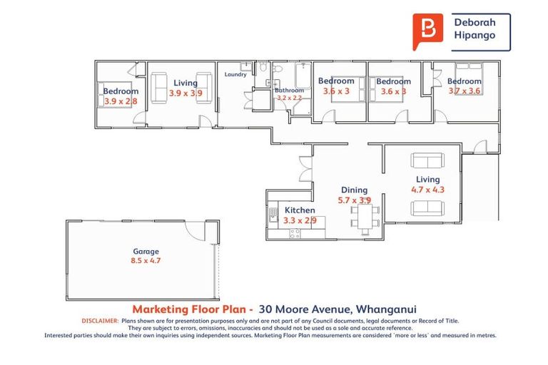 Photo of property in 30 Moore Avenue, Tawhero, Whanganui, 4501