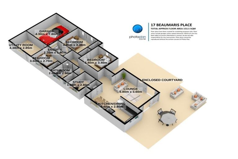 Photo of property in 17 Beaumaris Place, Dinsdale, Hamilton, 3204