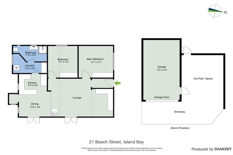 Photo of property in 21 Beach Street, Island Bay, Wellington, 6023