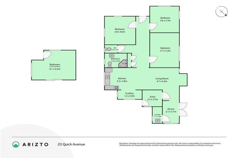 Photo of property in 20 Quick Avenue, Aramoho, Whanganui, 4500