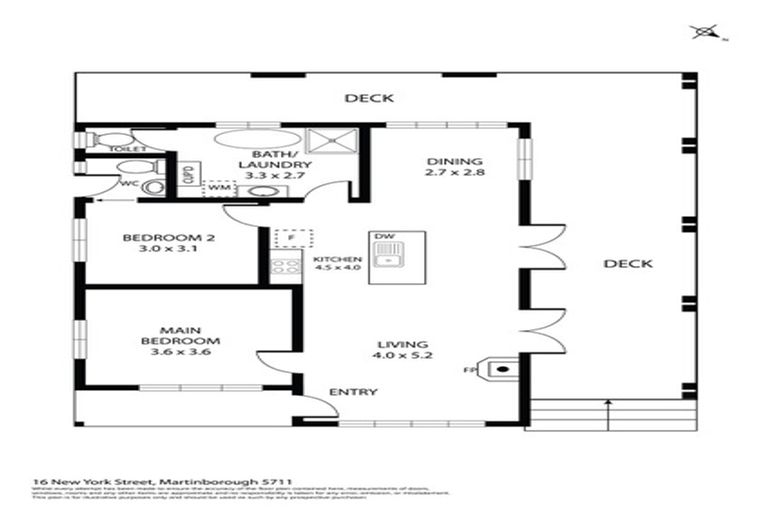 Photo of property in 16 New York Street, Martinborough, 5711