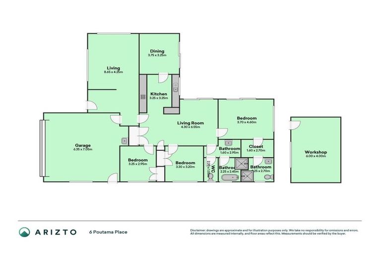 Photo of property in 6 Poutama Place, Tawhero, Whanganui, 4501