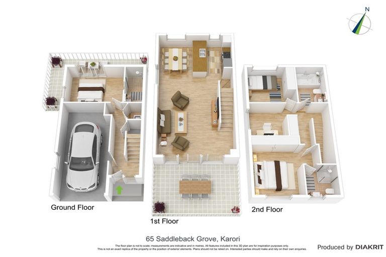 Photo of property in 65 Saddleback Grove, Karori, Wellington, 6012