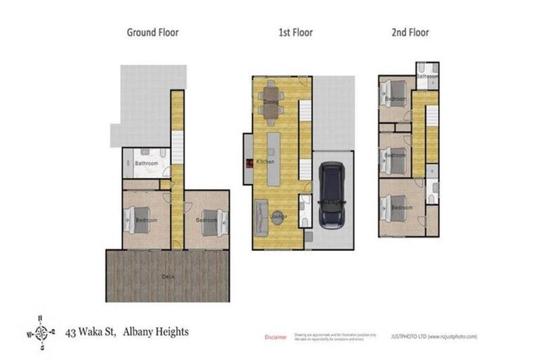 Photo of property in 43 Waka Street, Albany Heights, Auckland, 0632