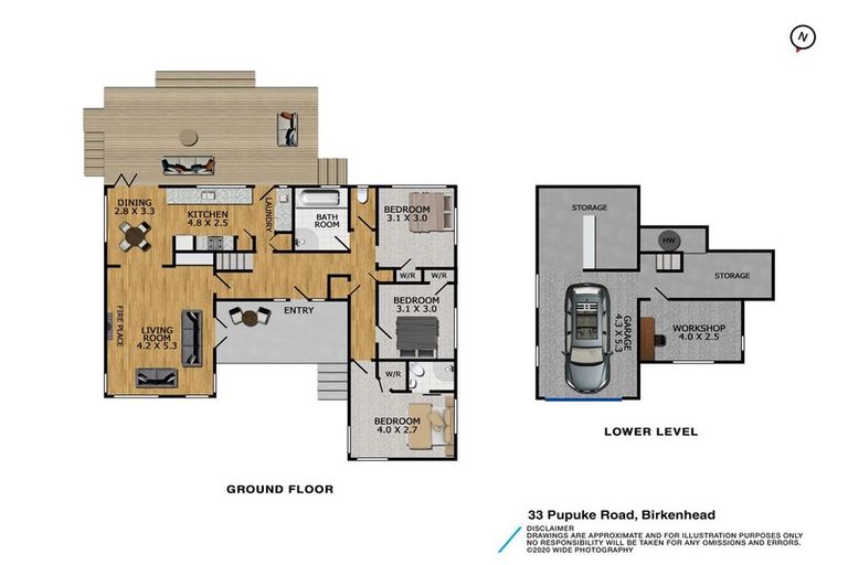 Photo of property in 33 Pupuke Road, Birkenhead, Auckland, 0627