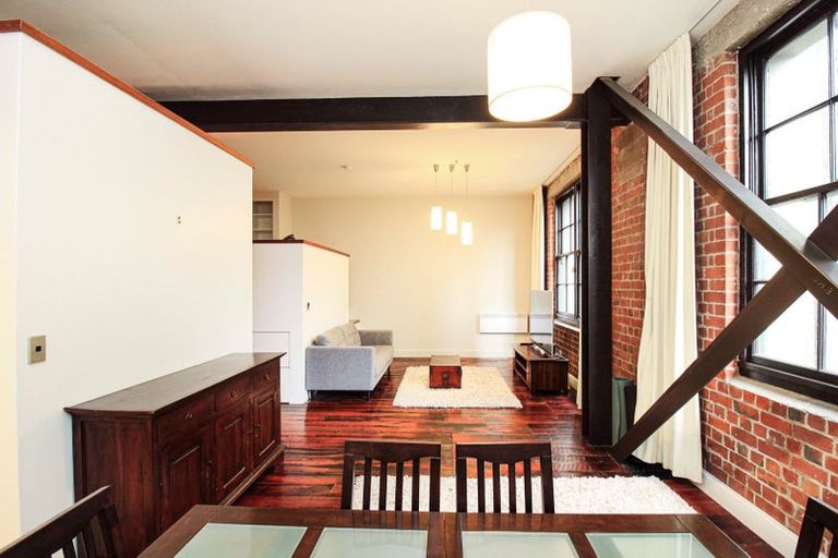 Photo of property in Hannahs Warehouse Apartments, 21/13 Leeds Street, Te Aro, Wellington, 6011