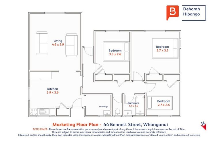 Photo of property in 44 Bennett Street, Gonville, Whanganui, 4501