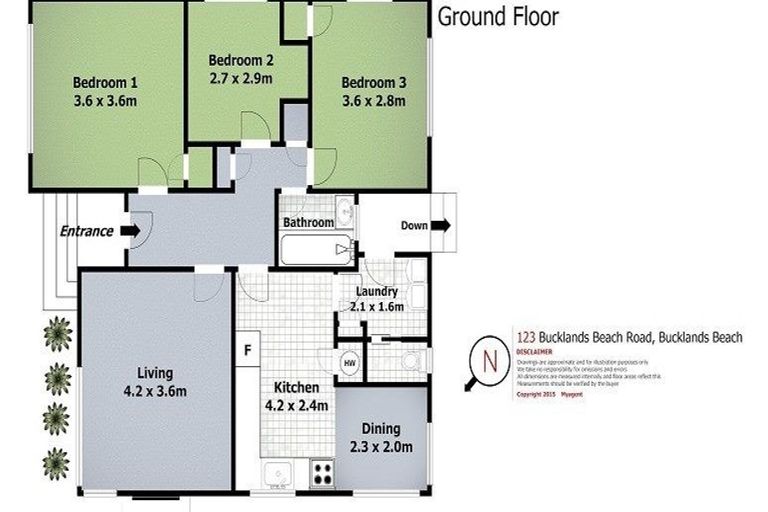 Photo of property in 123 Bucklands Beach Road, Bucklands Beach, Auckland, 2012