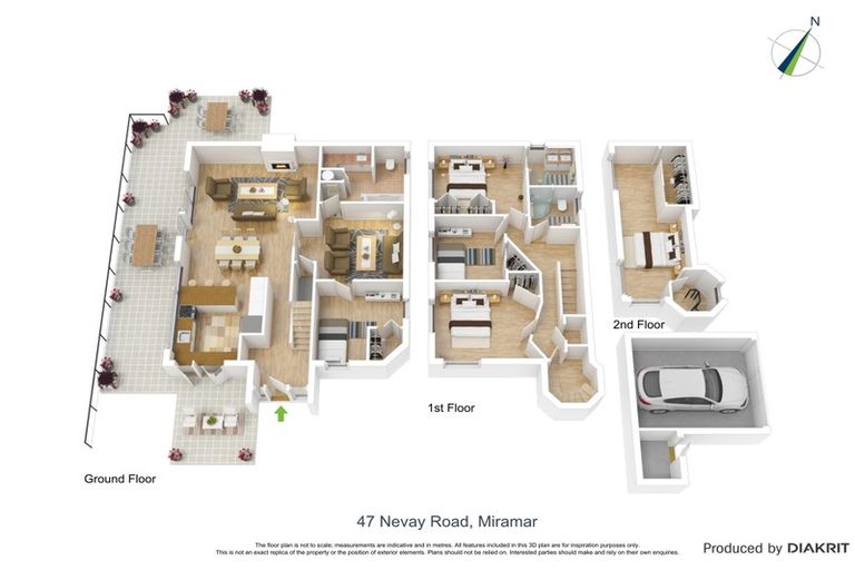 Photo of property in 47 Nevay Road, Miramar, Wellington, 6022