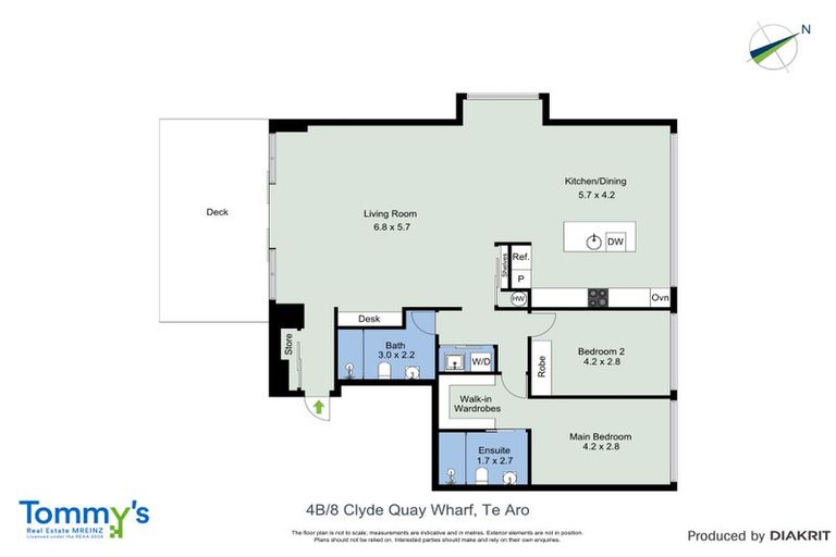 Photo of property in Clyde Quay Wharf, 4b/8 Clyde Quay Wharf, Te Aro, Wellington, 6011