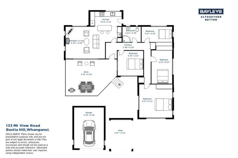 Photo of property in 133 Mount View Road, Bastia Hill, Whanganui, 4500